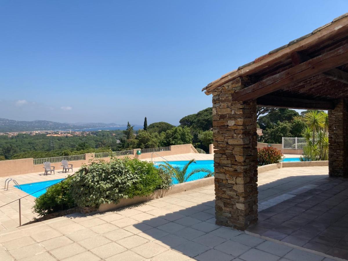 Appartement Vue Mer Golfe De Saint-Tropez Коголен Екстериор снимка